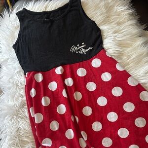 Disney Black & Red Polka Dot Minnie Dress